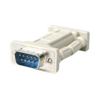 adaptador nm9mf cambiador de ganero para cable db9 gris