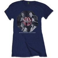 the beatles camiseta manga larga budokan para mujer