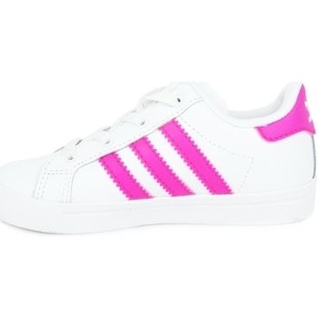 adidas Deportivas Moda Coast Star EI I White Pink EE7509 para niño