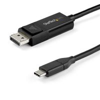 startech cable usb-c a displayport 14 bidireccional 2m negro