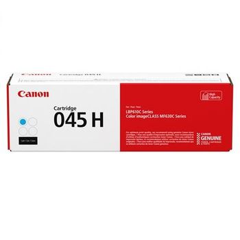 Canon 045H (1245C002) Cyan Original High Capacity Toner Cartridge