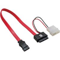 inline 29675 adaptador sata slim a molex