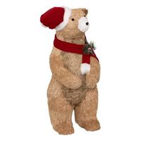 gorro de oso de madera plf h75cm