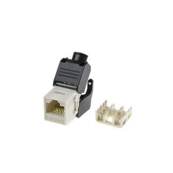 Conector Keystone Phasak PHK 2220 Cat.6 UTP Toolless Blanco
