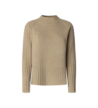 Pepe Jeans para mujer. PL7000056 Jersey Cherice Perkins beige (M), Casual, Poliéster