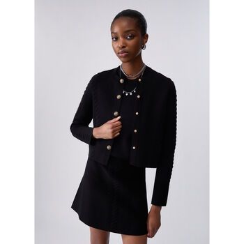 Liu Jo Chaqueta de punto Cárdigan con detalles trenzados para mujer