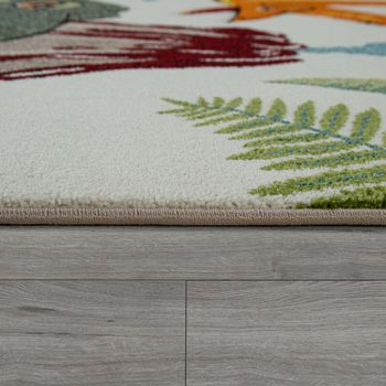 Alfombra infantil Diamora verde 120 cm redondo