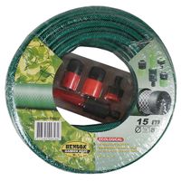 15mtr garden hose set with 4pc kit