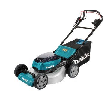 Makita Dlm532zx2 Cortacésped Mulching 18vx2 Lxt 53cm Carcasa De Chapa, Tracción