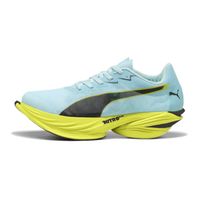 zapatillas puma fast-r nitro elite 3 azul amarillo ss26 talla 445 - eur