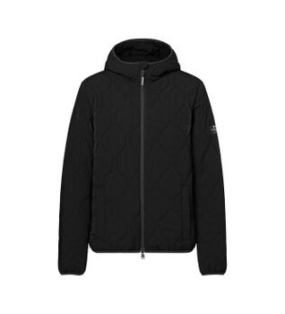 ECOALF para hombre. MCMGAJKASPO00169W25-319 Abrigo Aspo negro (XL), Casual, Poliéster Reciclado, Sostenible