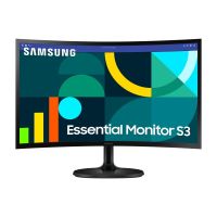 monitor samsung 24r 1080p 100hz va curvo proteccion ocular modo juego negro
