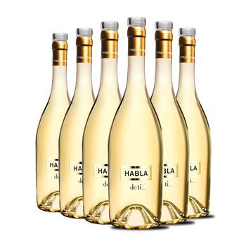 Habla De Ti Joven Seco, Vino Blanco, España, Pack 6 Botellas 75 Cl, 13% Vol.