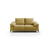 sofa 3 plazas sara color mostaza