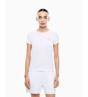 ea7 para mujer 7w001149af12945 camiseta natural ventus blanco xl casual poliester manga corta