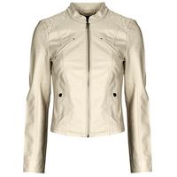 vero moda cazadora de cuero vmfavodona coated jacket noos para mujer