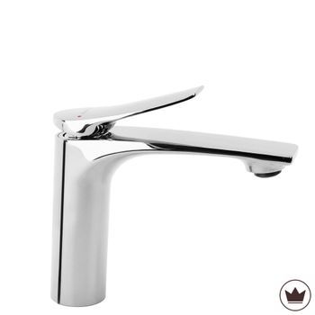Grifo De Lavabo Rea Vision Low Premium, Chrome 15,2 X 4,2 X 14 Cm