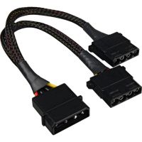 cable alimentacion y sharkoon 4pin 525 2x machohembra