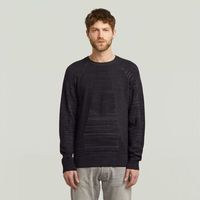 g-star raw jersey d26777-c259-7242 dkblackasfalt para hombre