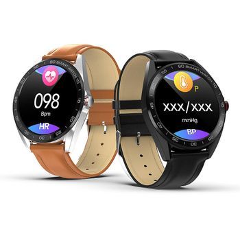 Reloj Inteligente Con Pantalla Táctil A Color, Multifunción, Estilo Empresarial, Monitor De Frecuencia Cardíaca Y Presión Arterial.