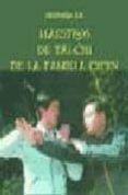 historia de maestros de tai-chi de la familia chen