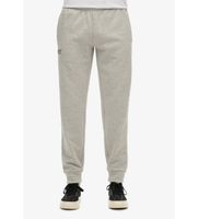 superdry para hombre m7011170a pantalon jogger con logotipo essential gris l casual algodon