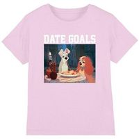 lady and the tramp tops y camisetas date goals para nina
