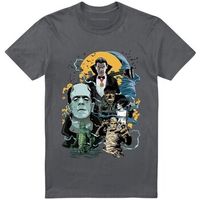 universal monsters tops y camisetas nster mash para mujer