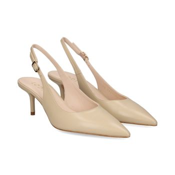Lodi Zapatos De Tacón Medio Mujer - Blanco Talla 39