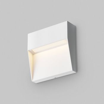 Aplique de pared de exterior led mane square (3w)