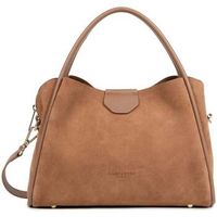 lancaster bolso de mano bolso de mano m suede ida 470-101 moka para mujer