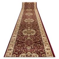 alfombra de pasillo heat-set royal agy 0521 burdeos 100 cm 100x190 cm