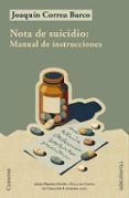nota de suicidio manual de instrucciones