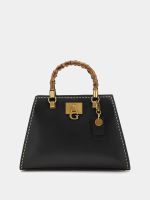 bolso de mano stephi con asas de bambu