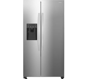 KENWOOD American-Style Fridge Freezer - Inox KSBNDIX18