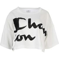 champion camiseta crop top para mujer