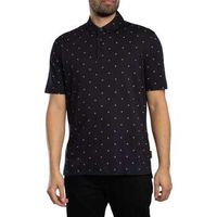 armani exchange polo polo con estampado de logotipo para hombre