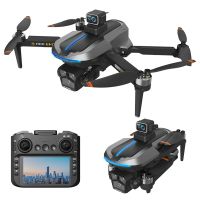 ae8 evo gps 5g wifi fpv con controlador de pantalla lcd de 59 pulgadascamara dual hd 720p con gimbal servoevitacion d