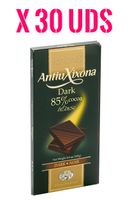 chocolate negro 85 antiu xixona premium en caja de 30 unidades