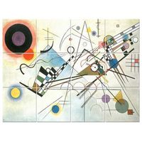 legendarte - panel decorativo multiple composicion viii - wassily kandinsky cm 150x200 12 paneles