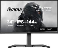 monitor iiyama 24 pulgadas resolucion full hd 1920x1080 panel ips 1 ms mprt 100 hz brillo 250 contraste 13001 hdmi displayport usb hub a