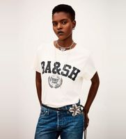 bash para mujer 1h24ioni camiseta ioni beige 34 casual algodon manga corta