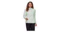 chaqueta cortavientos mammut aenergy wb hooded azul para mujer