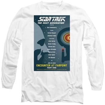 Star Trek Camiseta manga larga The Next Generation Season 1 Episode 1 para mujer