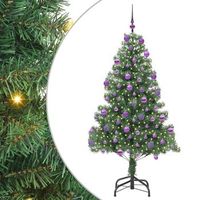 arbol de navidad verde 210 cm pvc vidaxl