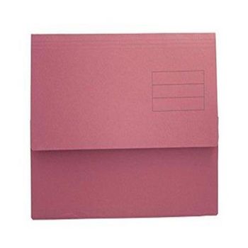 Value Document Wallet Foolscap Red PK50