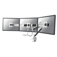 soporte para monitor neomounts nm-d775dx3white blanco 3 monitores 17 a 27 pulgadas