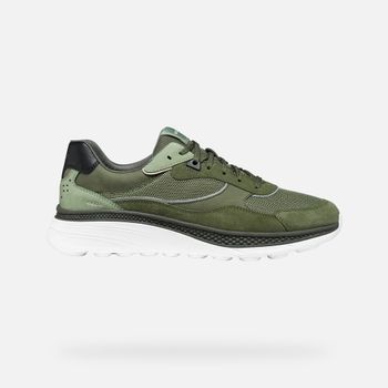 GEOX Spherica Actif X1 Hombre Verde Musgo