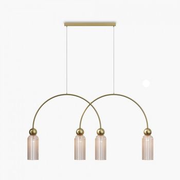 Lámpara colgante antic (4 luces)
