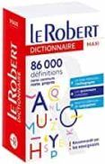 le robert maxi langue francaisenvt